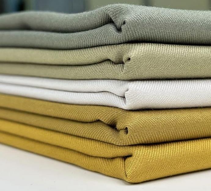 Костюмная ткань «Песочный» 145 см ОПТ фото 1