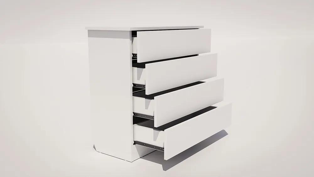 Комод с 4 ящиками Cliq 75х33x73 см фото 3