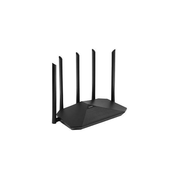 Wi-Fi роутер Digma DWR-AX1501, Wi-Fi 6, AX1500, 2.4/5ГГц, 3 LAN, черный фото 1