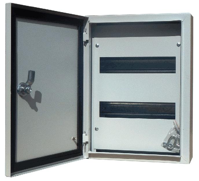 Корпус метал. навес. 400х300х120 24мод. IP54 ЩРН-24 DEKraft 30251DEK фото 1