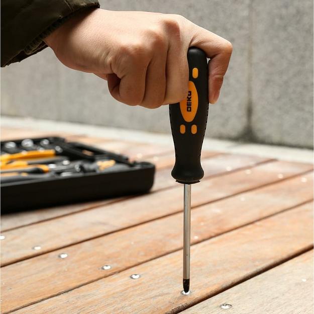 Набор инструментов Deko DKMT63 63 предмета (жесткий кейс) фото 4