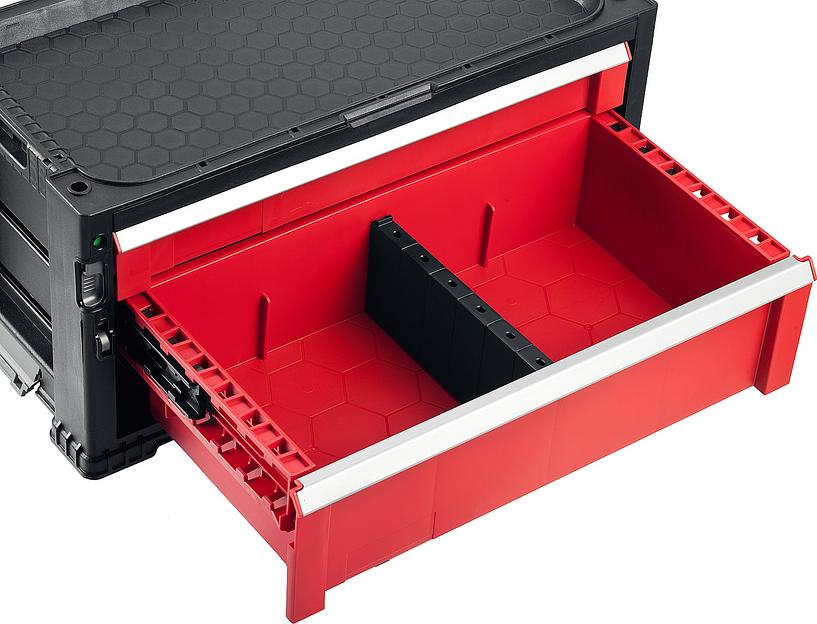 KETER DRAWER-2, 562 х 289 х 262 мм, (22″), ящик с 2 выдвижными полками (38382-2) фото 3
