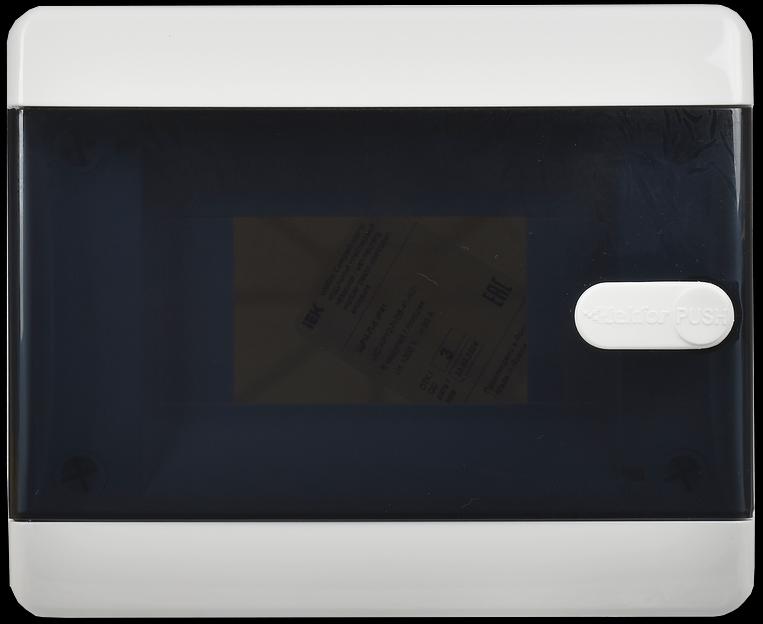 Корпус пластиковый ЩРН-П-6 IP41 черн. прозр. дверь UNION Compact IEK UIC-KP12-N-06-41-K01 фото 2