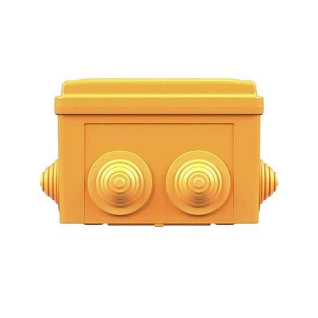 DKC FSK21410 Коробка пластиковая FS с кабельными вводами и клеммниками IP55,150х110х70мм,4р, 450V,32A,10мм.кв, нерж.контакт фото 3