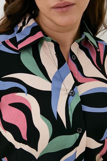 Платье Salma/черный принт фото 4