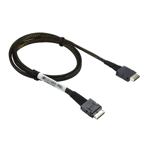 Кабель Supermicro CBL-SAST-0847 OcuLink v 1.0,INT,PCIe NVMe SSD, 76CM,34AWG (CBL-SAST-0847) фото 1