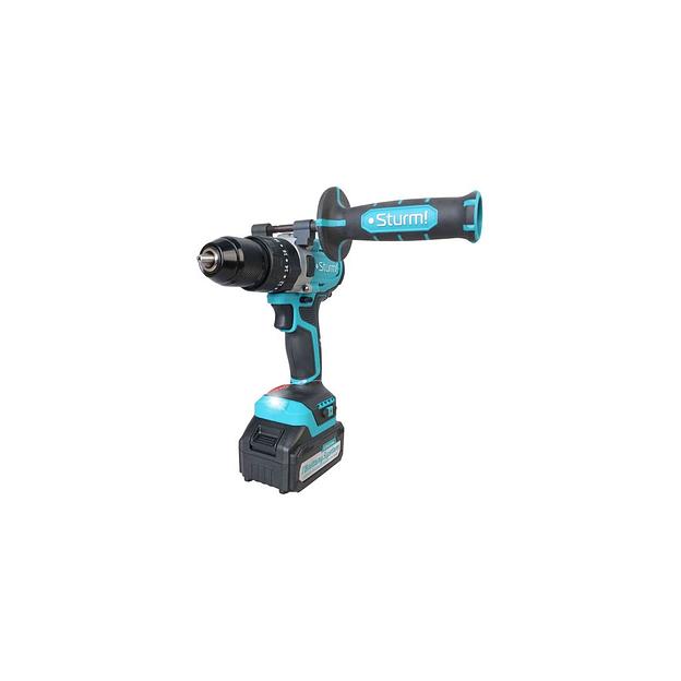 Ударная дрель-шуруповерт STURM! CD2080I, 3Ач, с двумя аккумуляторами фото 1