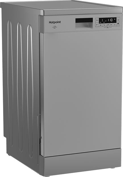 Посудомоечная машина Hotpoint HFS 1C57 S серебристый (узкая) инвертер фото 2