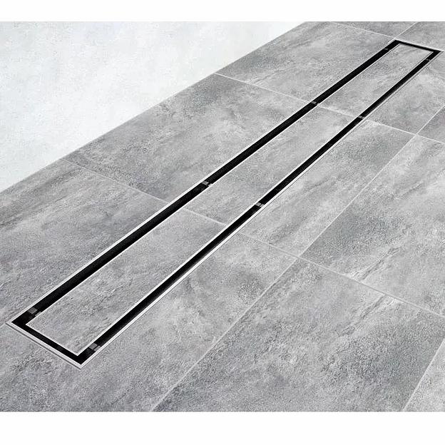 Трап (лоток) для душа 70 см с горизонтальный выпуском под кладку TIM, опт фото 1