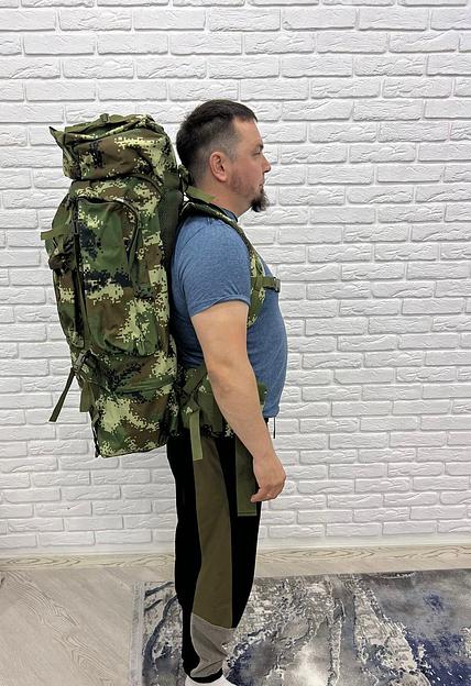 Рюкзак тактический водоотталкивающая ткань 100 л опт фото 3