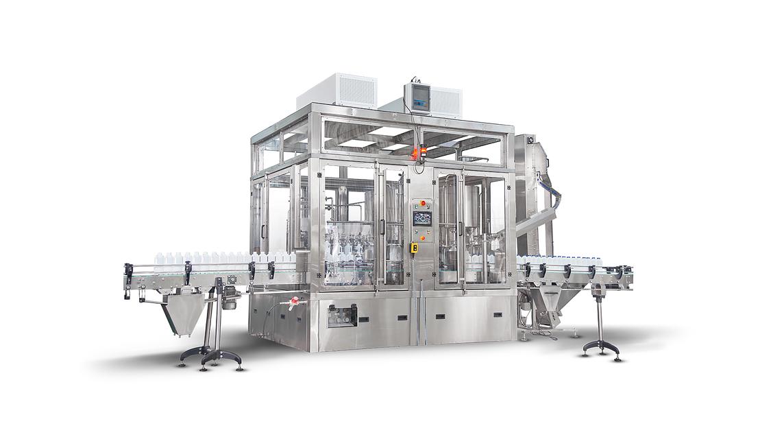 Фасовочно-укупорочная машина для розлива молочной продукции фото 1