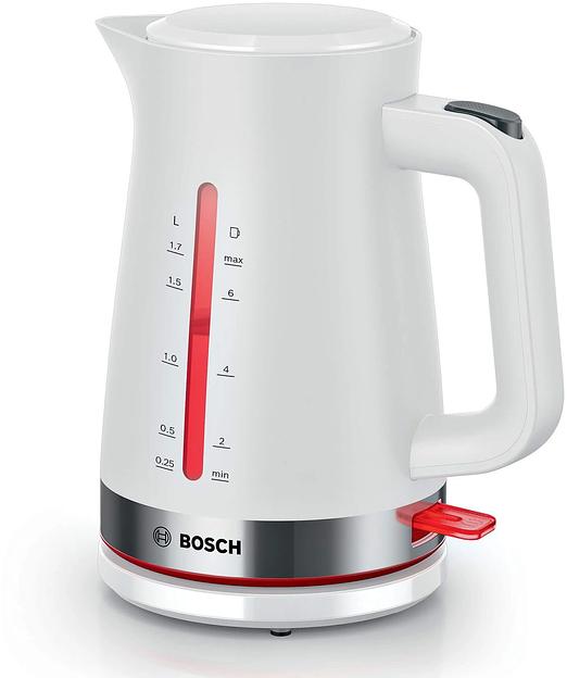 Чайник электрический Bosch TWK4M221 1.7л. белый фото 1