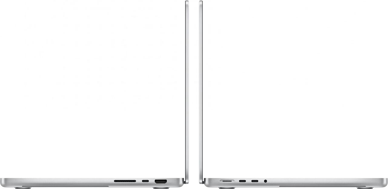 Ноутбук APPLE MacBook Pro 14 Silver (M3 Max/36Gb/1Tb SSD/MacOS) ((MRX83ZP/A)) нужен переходник на EU фото 2