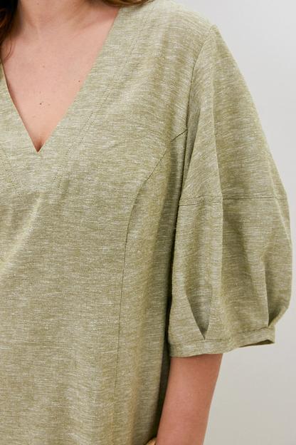 Платье Leonora-фисташковый фото 4