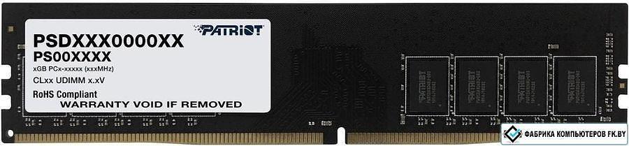 Модуль памяти DIMM 16GB PC19200 DDR4 PSD416G240081 PATRIOT фото 1
