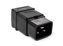 Вилка Lanmaster LAN-IEC-320-C20 IEC 60320 C20 16A 250V black фото 1