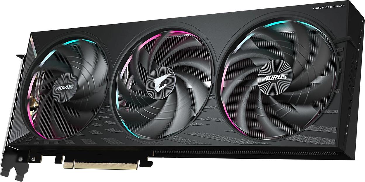 Видеокарта Gigabyte PCI-E 5.0 GV-N5060AORUS E-8GD 1.0 NVIDIA GeForce RTX 5060 8Gb 128bit GDDR7 3840/28000 HDMIx1 DPx3 HDCP Ret фото 3