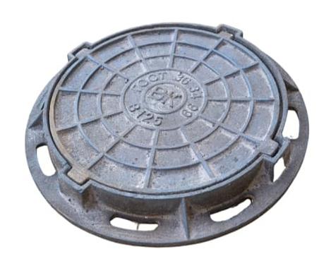 Чугунный люк ГОСТ 363499 тип В125 ОПТ фото 1