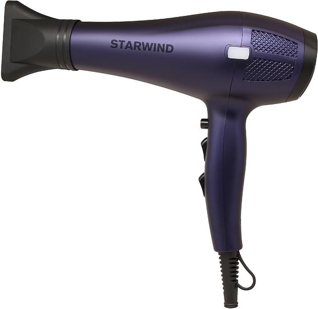 Фен Starwind SHD 7078 2000Вт синий матовый/черный фото 1