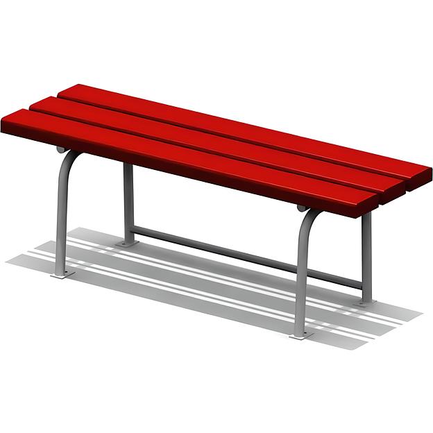 Скамейка парковая без спинки под заказ фото 1