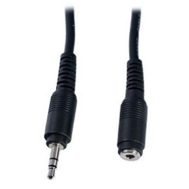 PERFEO Кабель Jack 3.5 мм вилка - Jack 3.5 мм розетка, длина 5 м. (J2203) фото 1