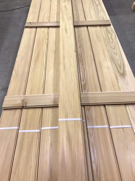 Вагонка из лиственницы С 4х120х3000 мм опт фото 2