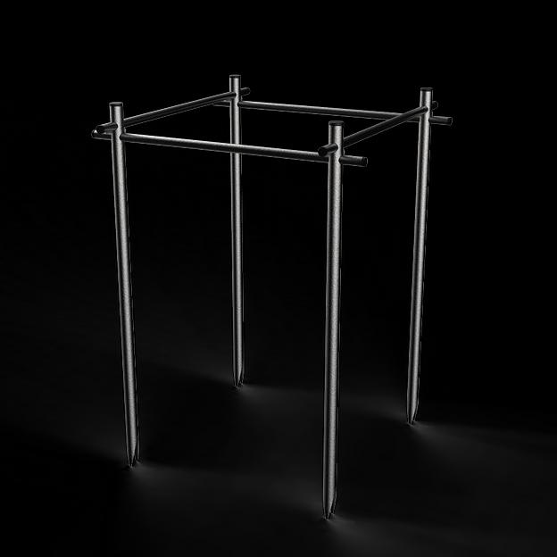 Ограждение для кустов Pillar 800х600 мм (зелёный) фото 1