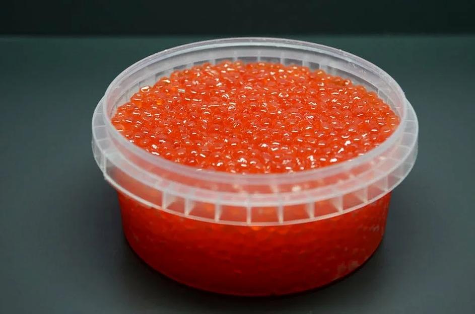 Икра в пластиковой банке вакуум 230 гр (Кета) EAC ОПТ  фото 1