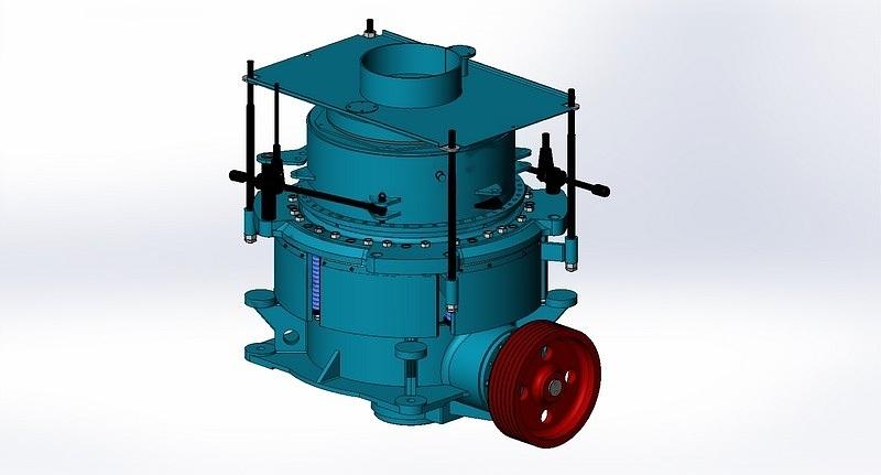 Дробилка конусная КМ КСД-900 фото 3