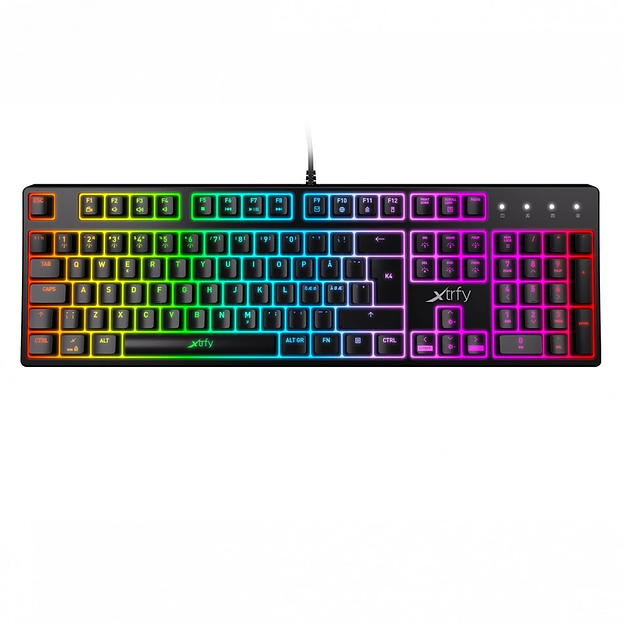 Клавиатура игровая/Gaming keyboard Xtrfy K4 RGB Kailh Red RU XG-K4-RGB-R-RUS фото 1