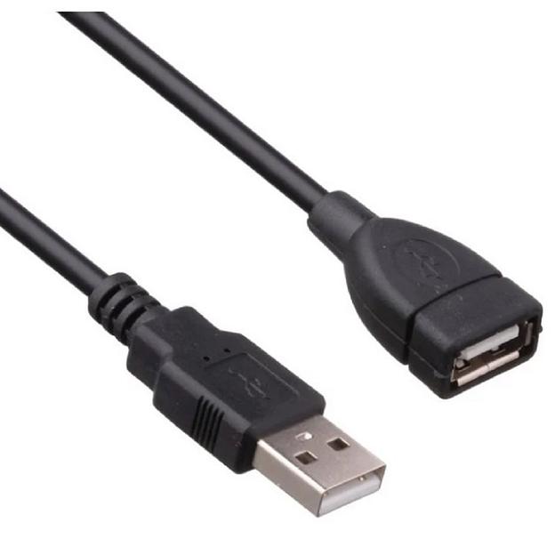 Exegate EX294765RUS Удлинитель USB 2.0 ExeGate EX-CCF-USB2-AMAF-5.0F (Am/Af, позолоченные контакты, ферритовые кольца, 5м) фото 1