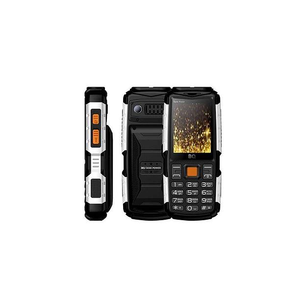 Сотовый телефон BQ Tank Power 2430, черный/серебристый фото 1