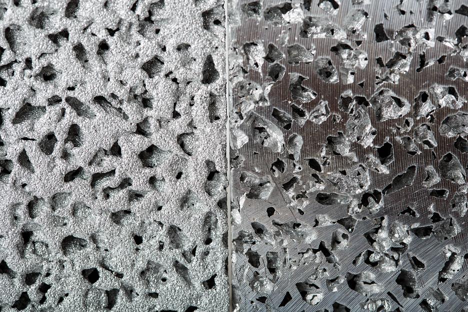 Панель настенная декоративная из пористого алюминия ALUPOR фото 5