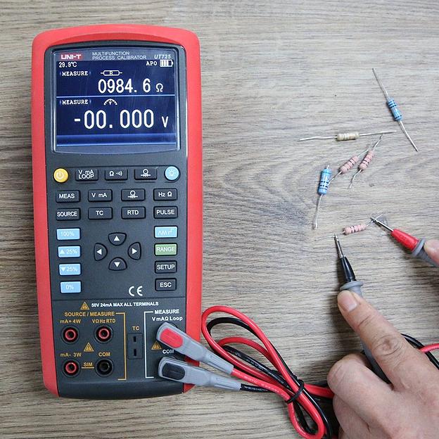 Прочие измерители UNI-T Калибратор UT725, калибровка мА, Вт, температура, частота, сопротивление фото 6
