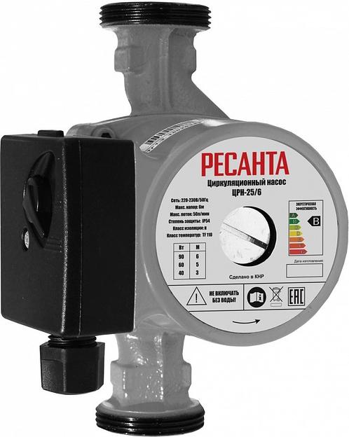Насос садовый циркуляционный Ресанта ЦРН-25/6 90Вт 3000л/час (77/7/2) фото 1