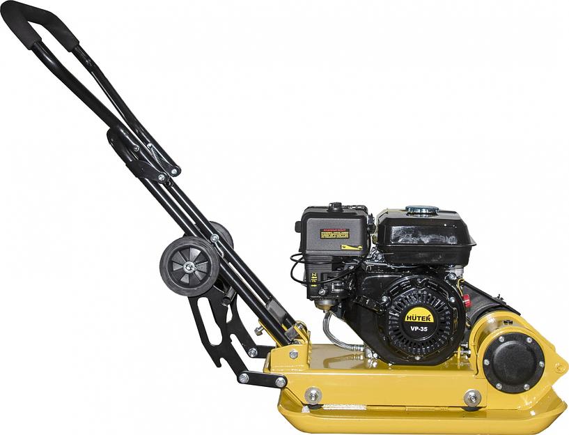 Виброплита Huter VP-35 4780Вт 6.5л.с. бензиновый желтый (74/6/1) фото 4