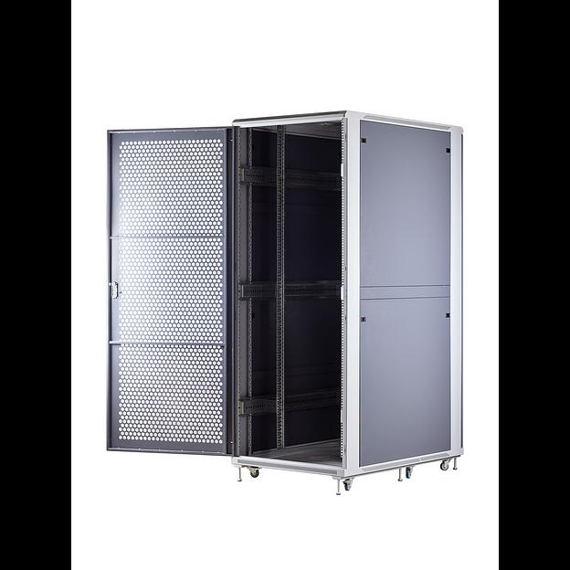 Шкаф телекоммуникационный напольный 42U 800x800мм, серия TFC (SNR-TFC-428080-CPDP-G-SF) фото 9