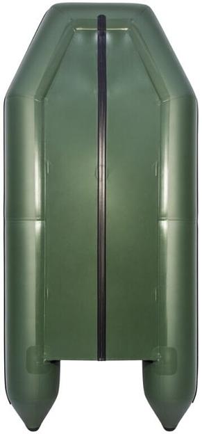 Лодка Аква 3200 СК, киль, 3200*1420*400 мм., цвет: зеленый фото 4