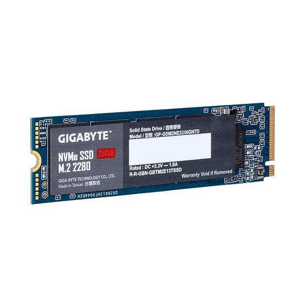 Твердотельный накопитель SSD  Gigabyte  GP-GSM2NE3256GNTD (4719331806873)  256GB  M.2  PCI-E 3.0x4  NVMe фото 2