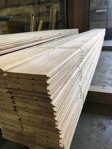 Вагонка из лиственницы АВ 14х115х3000 мм опт фото 1