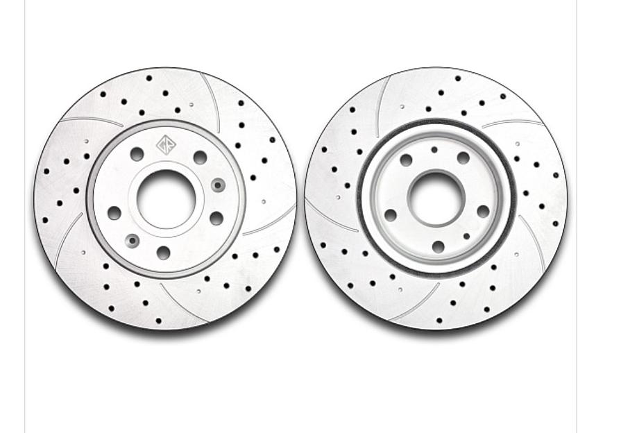 Комплект тормозных дисков Gerat DSK-F291P Platinum ОПТ фото 1