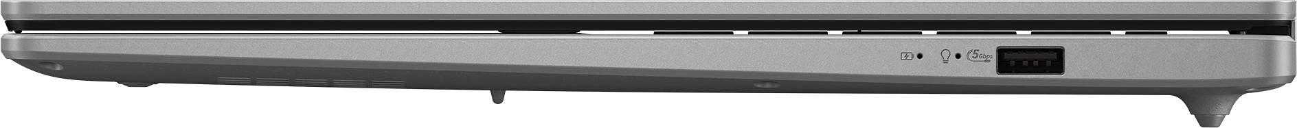 Ноутбук Asus VivoBook 16 M1607KA-MB037 Ryzen AI 5 340 16Gb SSD512Gb AMD Radeon 840M 16" IPS WUXGA (1920x1200) без ОС silver WiFi BT Cam (90NB15F2-M001C0) фото 8