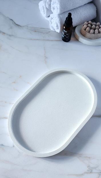 Интерьерный поднос овальный, XL ОПТ фото 2