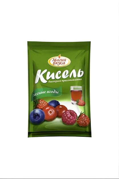 Кисель со вкусом лесных ягод 90 гр ОПТ фото 1