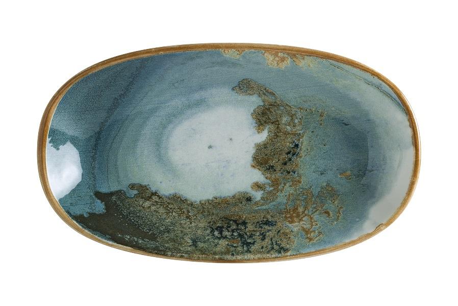 Блюдо овальное 190*110 мм. Футура, форма Гурмэ /1/12/2304/ фото 1