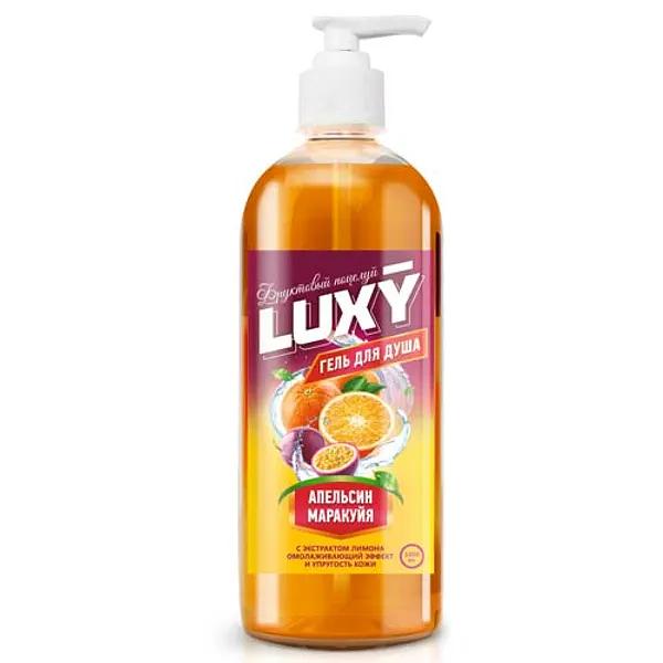 Пена для ванны Luxy «Фруктовый поцелуй» 1 л с дозатором апельсин и маракуйя ОПТ фото 1