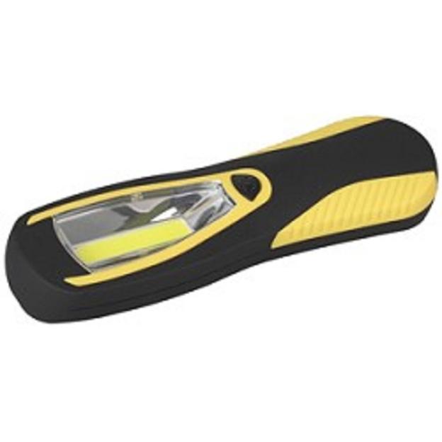 ЭРА Б0027820 Рабочий фонарь RB-701 серия "Практик" {5Вт COB, 3xAA в комплект не входит, крючок, магнит} фото 1