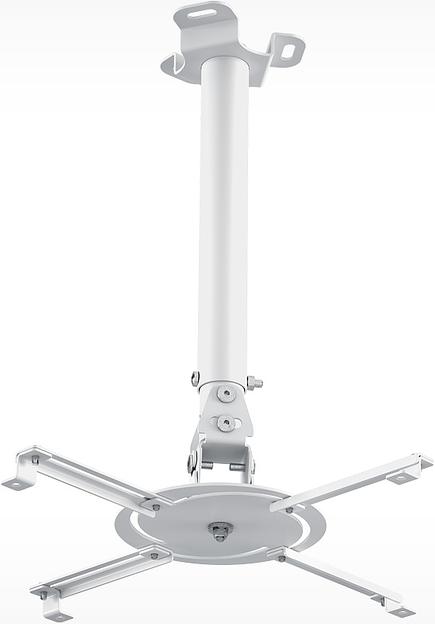 Кронштейн для проектора Holder PR-104-W белый макс.20кг потолочный поворот и наклон фото 1