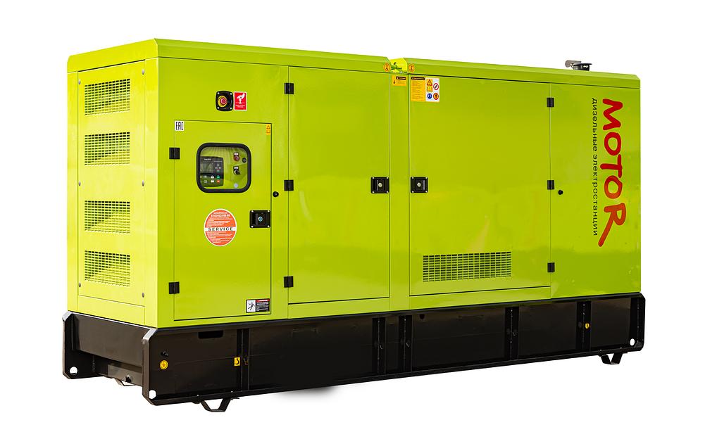 Дизельный генератор Motor АД200-Т400 в кожухе ОПТ фото 2