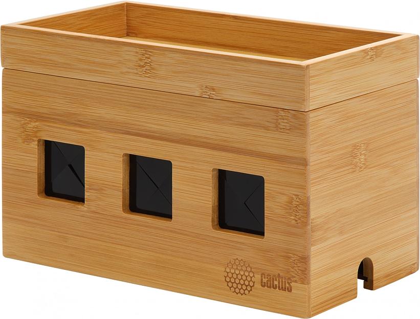 Органайзер Cactus CS-BOX-BAM бамбук фото 1